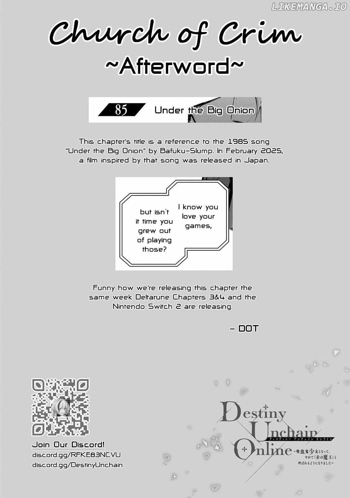 Destiny Unchain Online Chapter 85 18